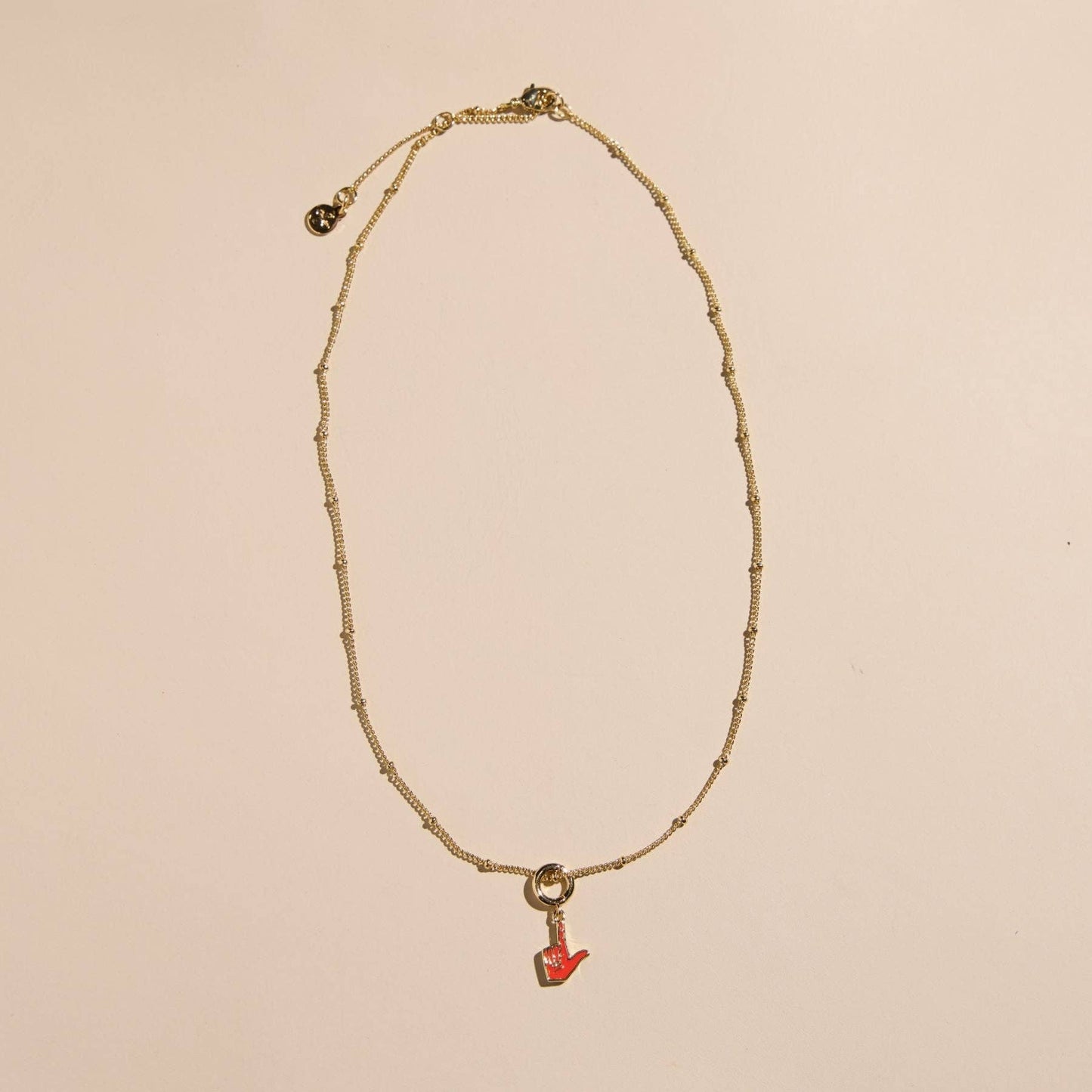 Texas Tech Guns Up Charm Necklace